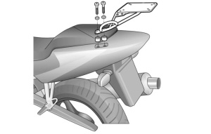 Kit de prindere cutie Top Master SHAD H0CB61ST pentru HONDA CBR 600 F 2001-2008
