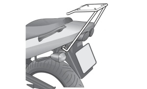 Kit de prindere cutie Top Master SHAD K0ZR71ST pentru KAWASAKI ZR-7 (S) 750 2001-2005