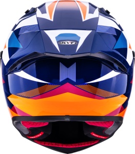 KYT R1R CARBON DIAMOND BLUE ORANGE - Img 6