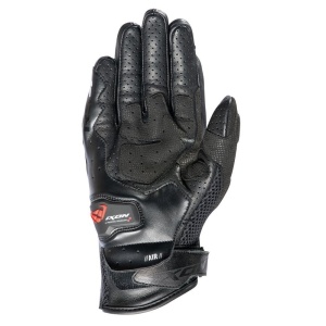 Manusi barbati Roadster vara piele/textil Ixon model RS4 AIR MS culoare: negru - degete tactile (carbon) - Img 2