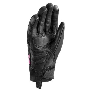 Manusi femei Roadster Mid-season textil/piele Ixon model MIG 2 WP LS culoare: negru/fuchsia (roz) - degete tactile - waterproof - Img 2