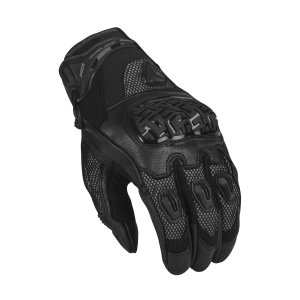 Manusi moto scurte piele textil SECA CONTROL FLASH - Img 2
