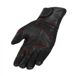Manusi scurte piele textil SECA AXIS MESH II RED - Img 2