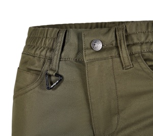 Pantaloni moto femei Seventy SD-PC26 Teide Cargo forest green - Img 6