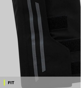 Pantaloni motociclete barbati Touring/Adventure Seventy All season model SD-PT9 Expedition culoare: negru - concept modular (pantaloni laminati; waterproof si pe exterior) - Img 4
