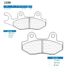 Placute de frana Carbone Lorraine 2288 ATV1