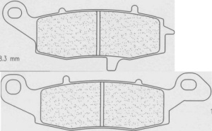 Placute de frana Carbone Lorraine 2383 A3+