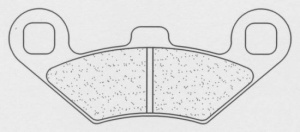 Placute de frana Carbone Lorraine 2927 ATV1