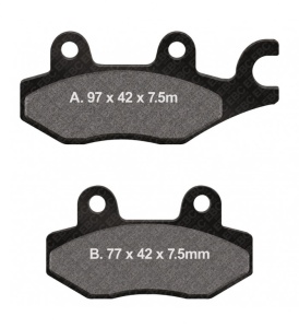 Placute de frana EBC FA165R