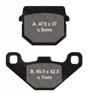 Placute de frana EBC SFAC083