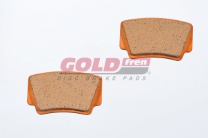 Placute de frana GOLDFREN 260 K1 - Img 2