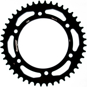 Rear ALU sprocket SUPERSPROX RAL-1308:44-BLK Negru 44T, 520