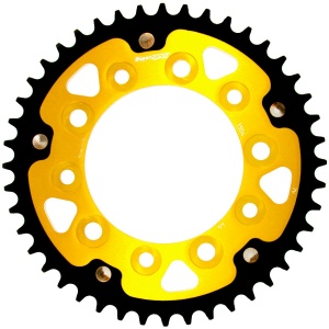 Rear sprocket SUPERSPROX STEALTH RST-1304:44-GLD auriu 44T, 525 - Img 1