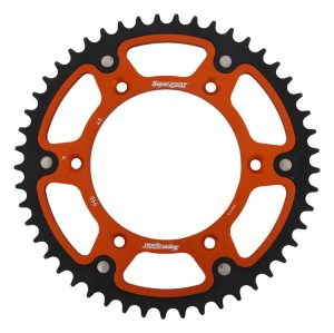 Rear sprocket SUPERSPROX STEALTH RST-990:49-ORG portocaliu 49T, 520