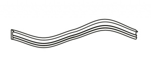 Rubber seal SHAD 400269R2 for SH58X and SH59X