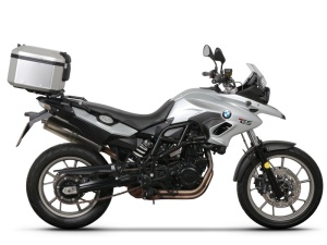 Set complet cutii aluminiu SHAD TERRA (negru), 37L cutie centrala 36L / 47L cutii laterale, incluzand kit montare si placa SHAD BMW F 650 GS/ F 700 GS/ F 800 GS - Img 23