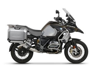 Set complet de cutii laterale de aluminiu, SHAD TERRA, 36L / 47L, incluzand kit de montaj SHAD R 1200 GS/ R 1200 GS Adventure/ R 1250 GS/ R 1250 GS Adventure