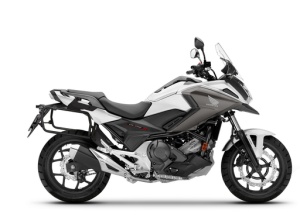 Set of SHAD TERRA TR40 adventure saddlebags and SHAD TERRA aluminium top case TR55 PURE BLACK, including mounting kit SHAD HONDA NC 750X - Img 8