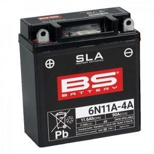 Baterie activata din fabrica BS-BATTERY 6N11A-4A (FA) SLA