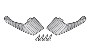 Benzi reflectorizante SHAD D1B361CAR Alb for SH36