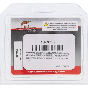 Brake pad retaining pin kit All Balls Racing BPRPK18-7050 - Img 4