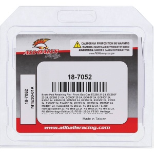Brake pad retaining pin kit All Balls Racing BPRPK18-7052 - Img 3