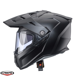 Casca adventure/off road Caberg model Tanami SV 17 negru mat - Img 2