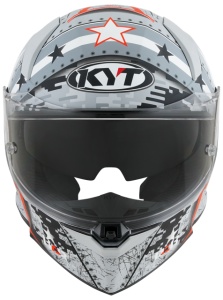 Casca integrala KYT R2R MAX ASSAULT GREY ECE 22.06 - Img 8