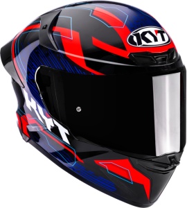 Casca integrala KYT TT-REVO SPEEDING MATT GRL BLK/RED/BLUE ECE 22.06 - Img 3