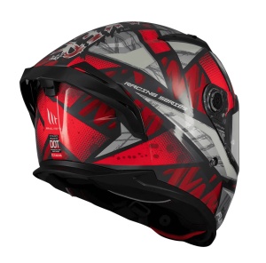 Casca integrala MT Braker SV Fury C5 rosu lucios (ochelari soare integrati) - tip viziera: MT-V-28B - DKS435 - punctaj maxim SHARP Test - 5 stele - Img 10