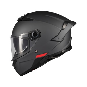 Casca MT Thunder 4 SV A12 gri mat cu ochelari de soare interiori coborati