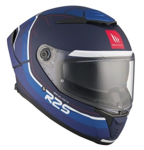 Casca integrala MT Thunder 4 SV R25 C7 albastru mat (ochelari soare integrati) - Img 6