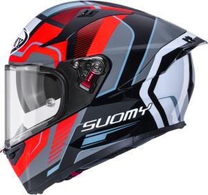 Casca integrala SUOMY SPEEDSTAR 2 PARALLAX RED ECE 22.06 - Img 8