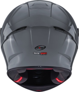 Casca integrala SUOMY SR-GP EVO PLAIN GREY ECE 22.06 - Img 4