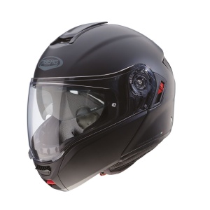 Casca modulabila (flip-up) Caberg model Levo X 17 negru mat Pinlock ready - lentila Pinlock inclusa (fibra de sticla) - Img 7