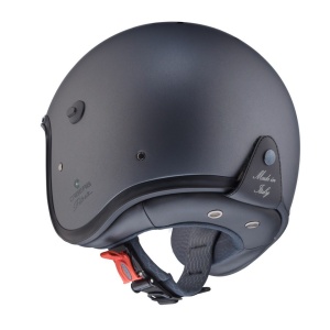 Casca open face (jet) Caberg model Freeride X 91 gun metal (titanium) mat (fibra de sticla) - Img 4