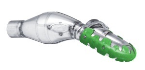 Exhaust head pipe guard POLISPORT ARMADILLO 8483800005 lung verde - Img 2