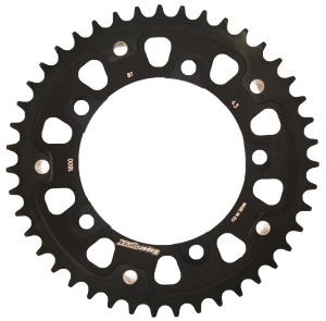 Foaie spate SUPERSPROX STEALTH RST-1800:43-BLK Negru 43T, 530