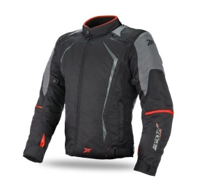 Geaca (jacheta) motociclete barbati Racing Seventy vara/iarna model SD-JR47 culoare: negru/rosu