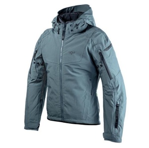 Geaca (jacheta) motociclete barbati Touring/Adventure/Urban Ixon All season model Burning MS culoare: verde tactic (geaca laminata; waterproof si pe exterior)
