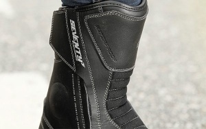 Ghete (cizme) moto Touring Unisex Seventy model SD-BT3 (varianta scurta a ghetelor SD-BT2) culoare: negru - Img 4
