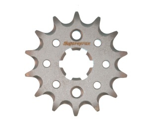 Kit de lant D.I.D Chain - Argintiu chain 428 VX, X-ring (X, NX, QX, XS), CHK front sprocket SUPERSPROX, CHK rear sprocket SUPERSPROX pentru YAMAHA YBR 125 2005-2006 - Img 2