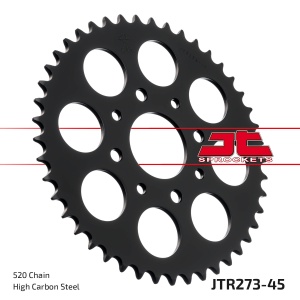 Kit de lant D.I.D Chain - Argintiu chain 520 HD, Non-sealed, CHK front sprocket JT, CHK rear sprocket JT pentru KTM Duke 125 2011-2013 - Img 6