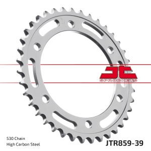 Kit de lant D.I.D Chain - Argintiu chain 530 VX, X-ring (X, NX, QX, XS), CHK front sprocket JT CHK rubber cushioned, CHK rear sprocket JT pentru YAMAHA FJ 1200 1991-1994 - Img 6