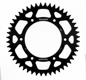 Kit de lant EK - Argintiu chain 520 SRX, X-ring (X, NX, QX, XS), CHK front sprocket SUPERSPROX, CHK rear sprocket SUPERSPROX pentru HUSABERG FC 450 2004-2006 - Img 3