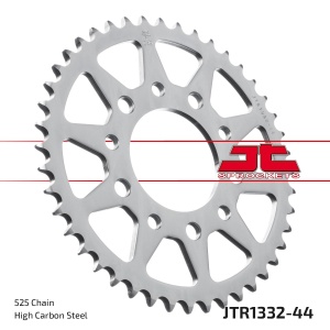 Kit de lant EK - Argintiu chain 525 SRX, X-ring (X, NX, QX, XS), CHK front sprocket JT CHK rubber cushioned, CHK rear sprocket JT pentru HONDA VT 600 C Shadow 1990-2007 - Img 6