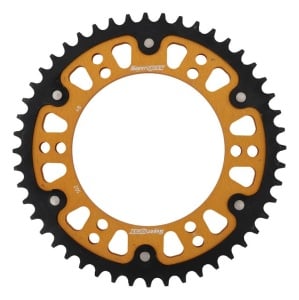 Kit de lant EK - Argintiu chain 530 SRO, O-ring, CHK front sprocket JT CHK rubber cushioned, CHK rear sprocket SUPERSPROX STEALTH pentru KAWASAKI GPZ 900 R 1990-1996 - Img 4