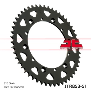 Kit de lant EK - Auriu chain 520 RRSM, Non-sealed, CHK front sprocket JT, CHK rear sprocket JT pentru YAMAHA WR 250 1990-1993 - Img 6