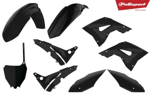 Kit plastice POLISPORT 90821 restyling Negru