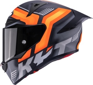 KYT R1R CARBON ACCELERATOR MATT ORANGE - Img 8